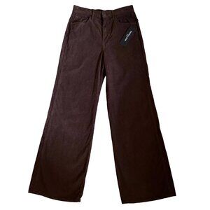 Veronica Beard High Rise Wide Leg Corduroy Pants
